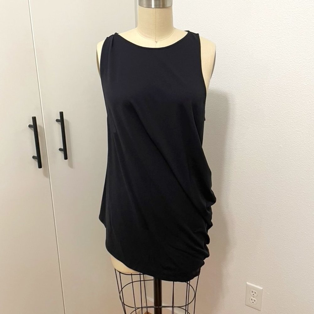 Asymmetrical Draped Michi Tunic